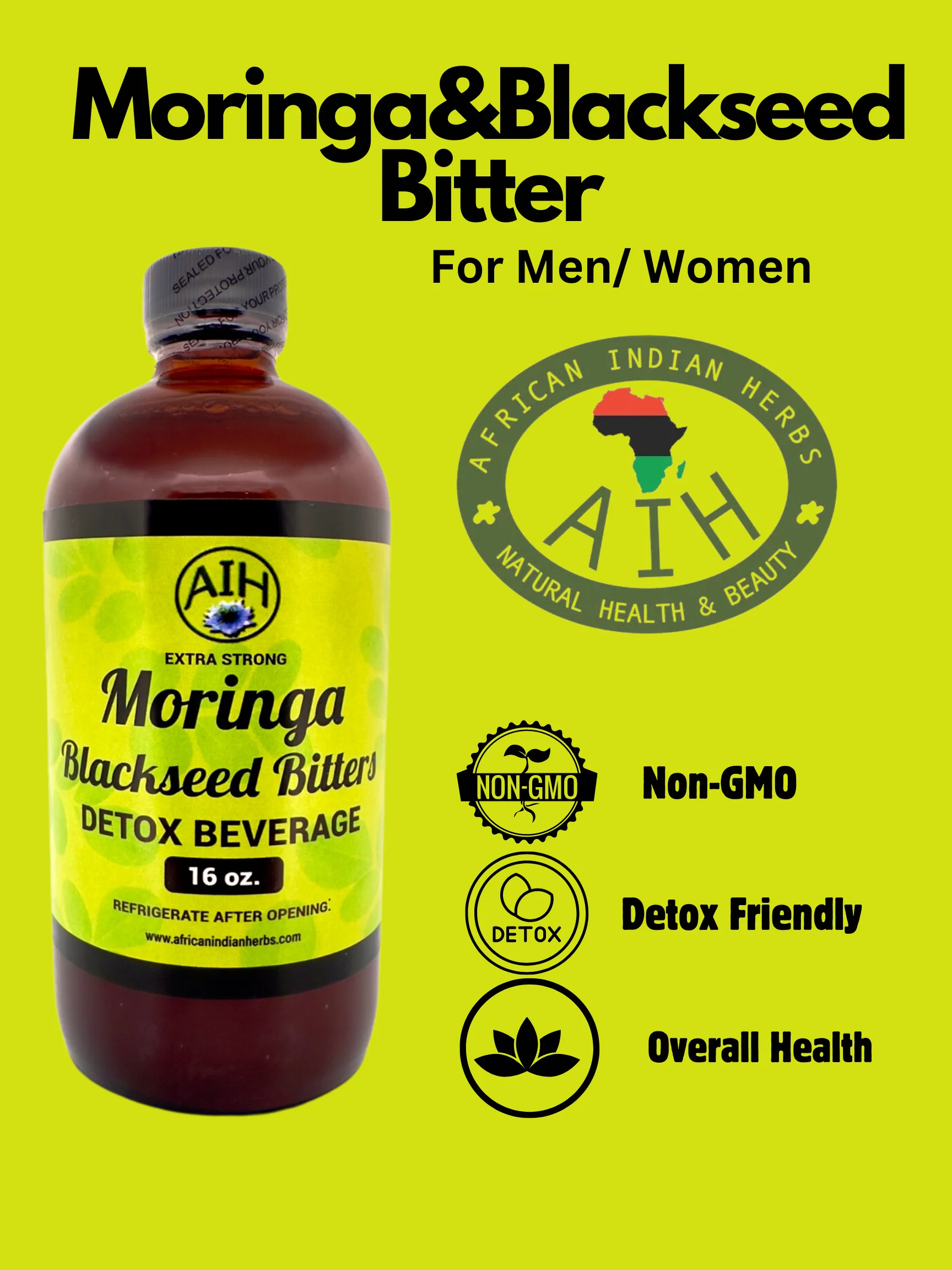 Moringa Blackseed Bitters